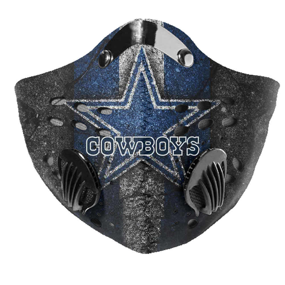 Dallas Cowboys NFL Filter Face Mask - hothot 150420 ...