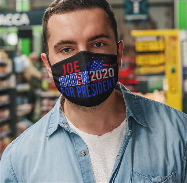 Joe Biden 2020 for president face mask - dnstyles ...