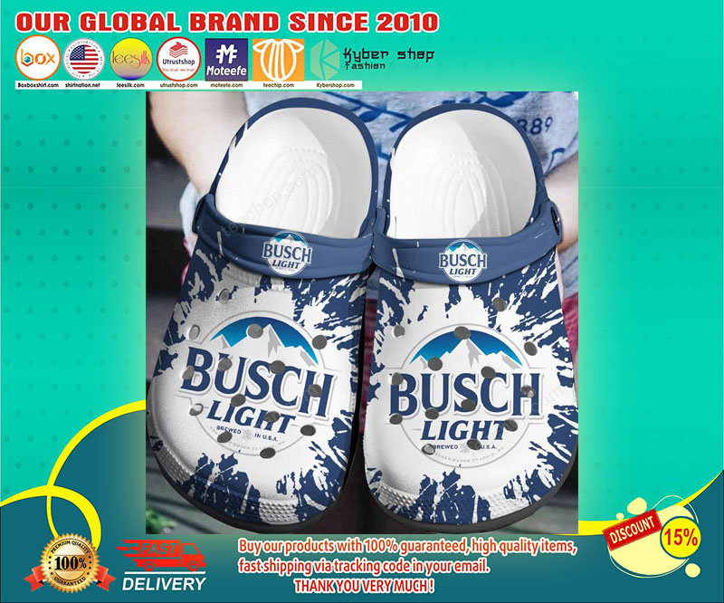 Busch light crocband crocs shoes