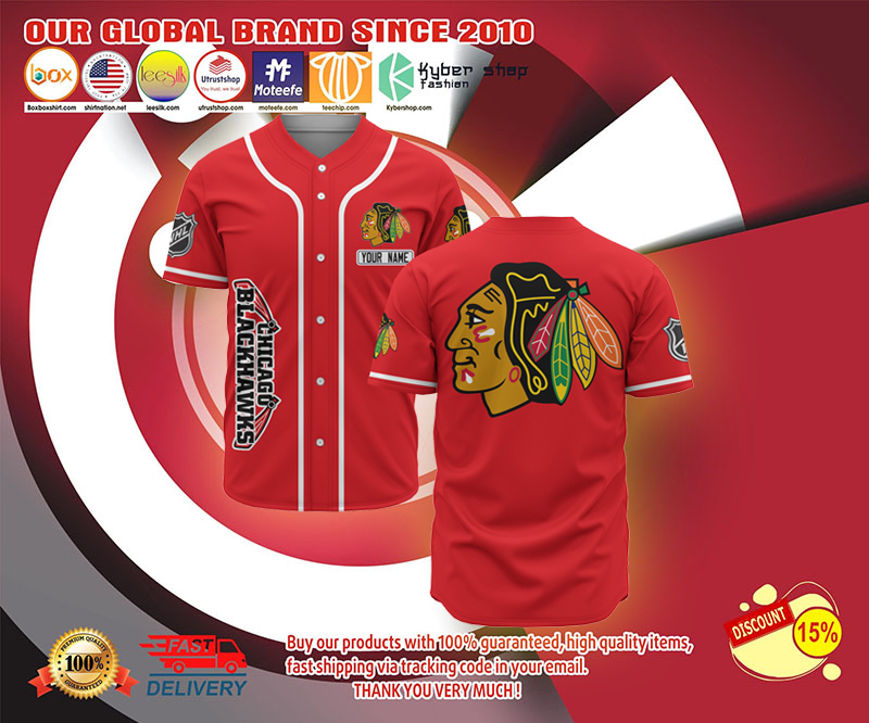 personalized chicago blackhawks jersey
