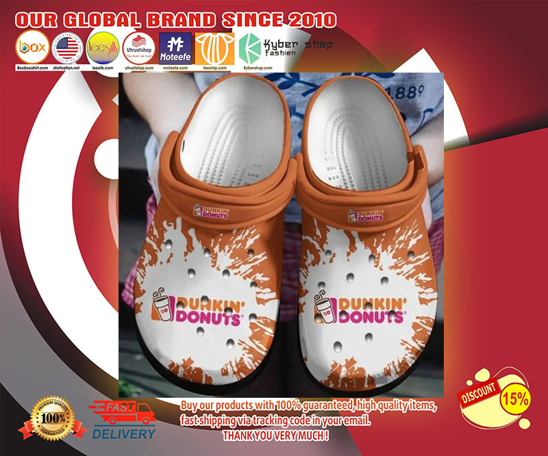 Dunkin' donut crocband crocs shoes