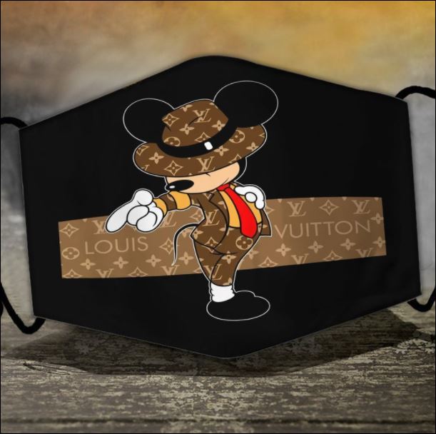 Michael Jackson Mickey Mouse Louis Vuitton face mask