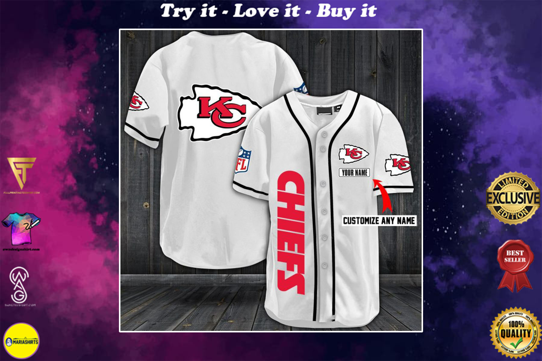 kc chiefs baseball jersey