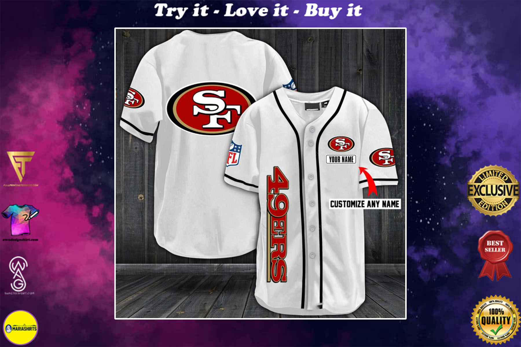 49ers personalized shirt