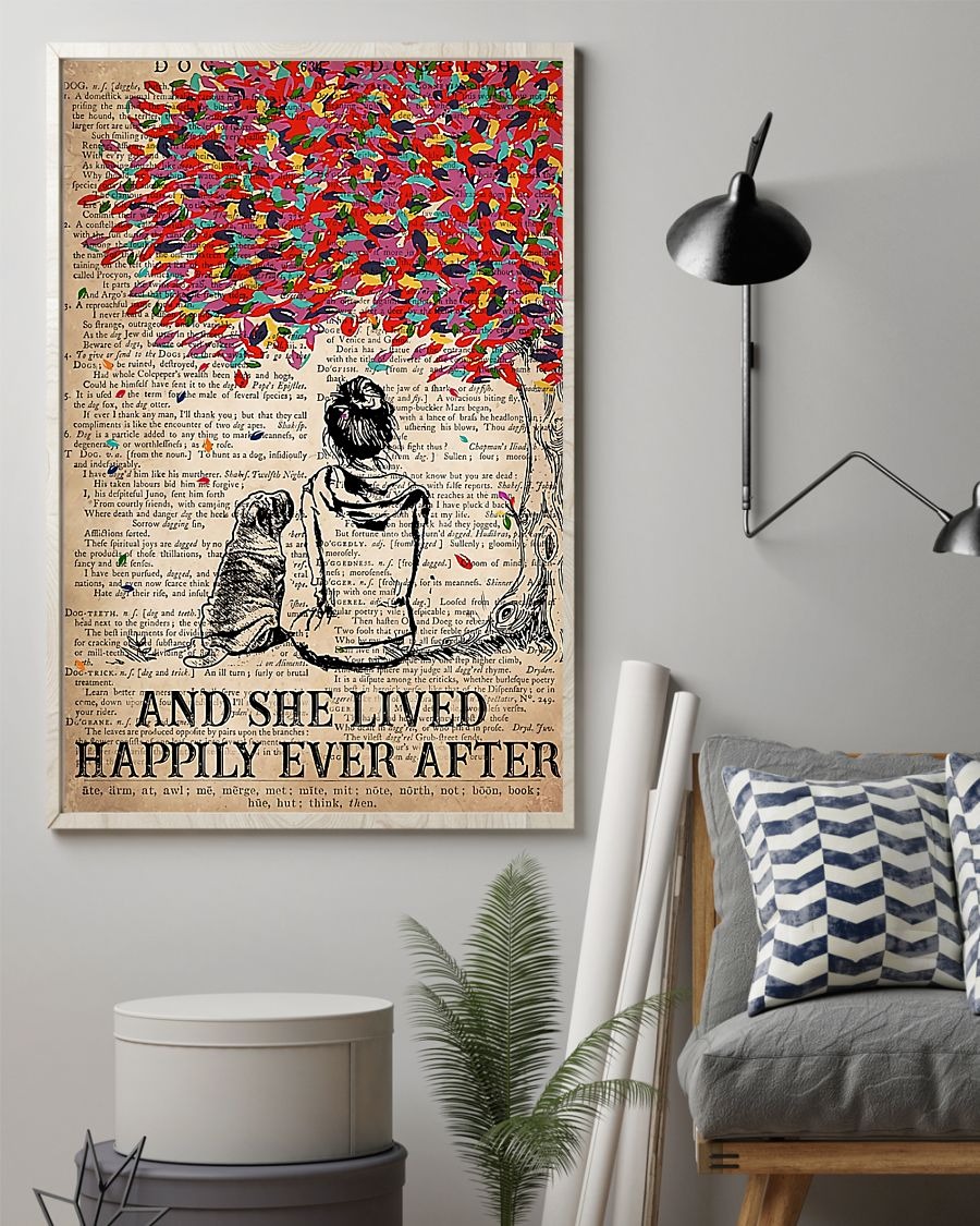 Sharpei and she lived happily ever after poster - BBS 2