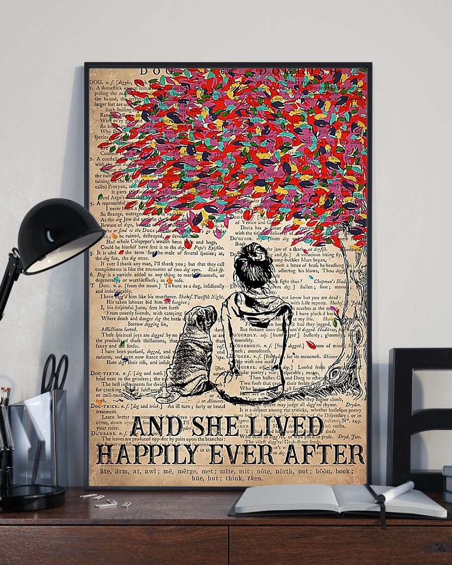 Sharpei and she lived happily ever after poster - BBS 1