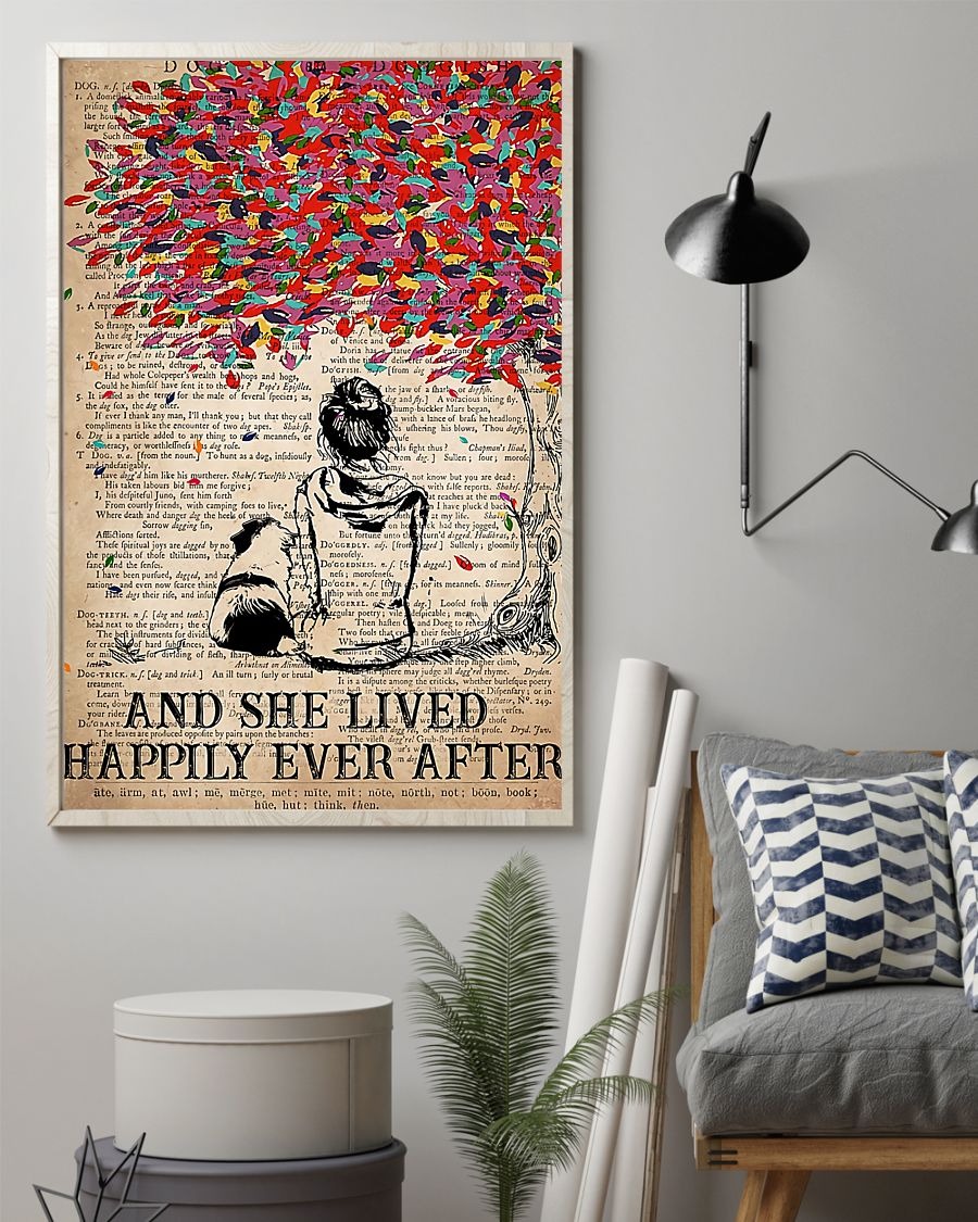 Shih Tzu and she lived happily ever after poster - BBS 2
