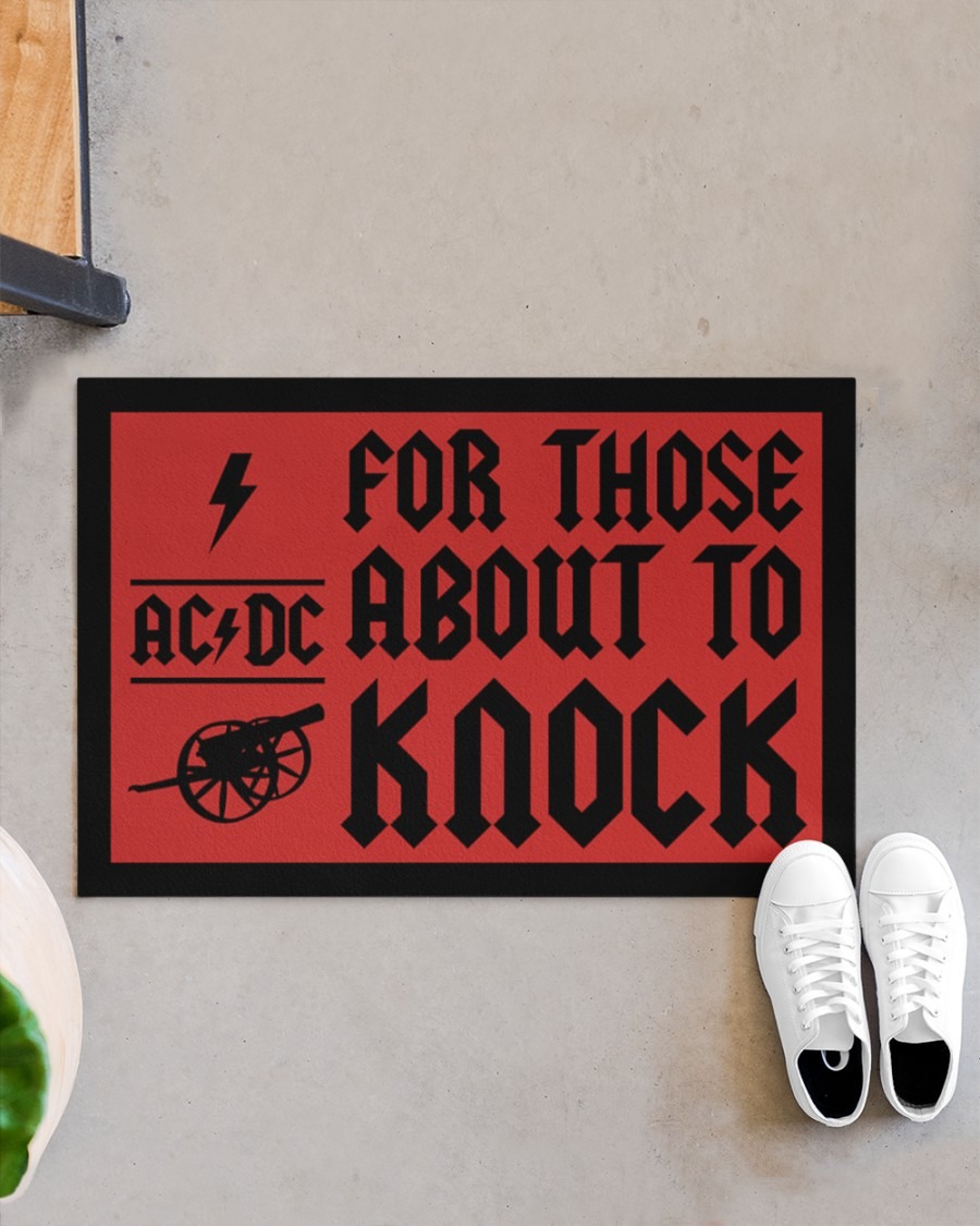 AC DC for those about to knock doormat - BBS 1