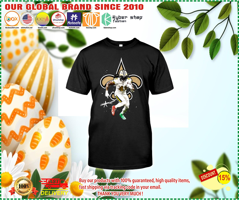 Alvin kamara 41 New Orleans Saints run shirt - BBS 1
