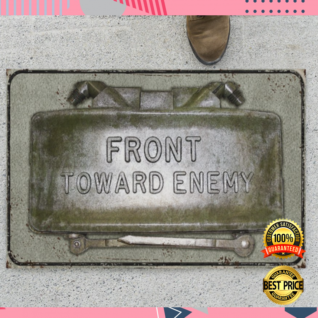 Front Toward Enemy Doormat 2