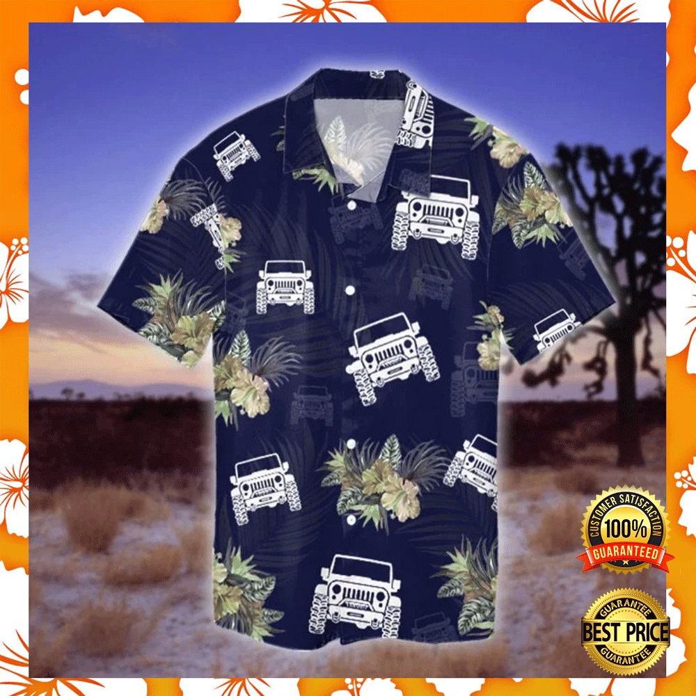 Jeep Tropical Hawaiian Shirt 2