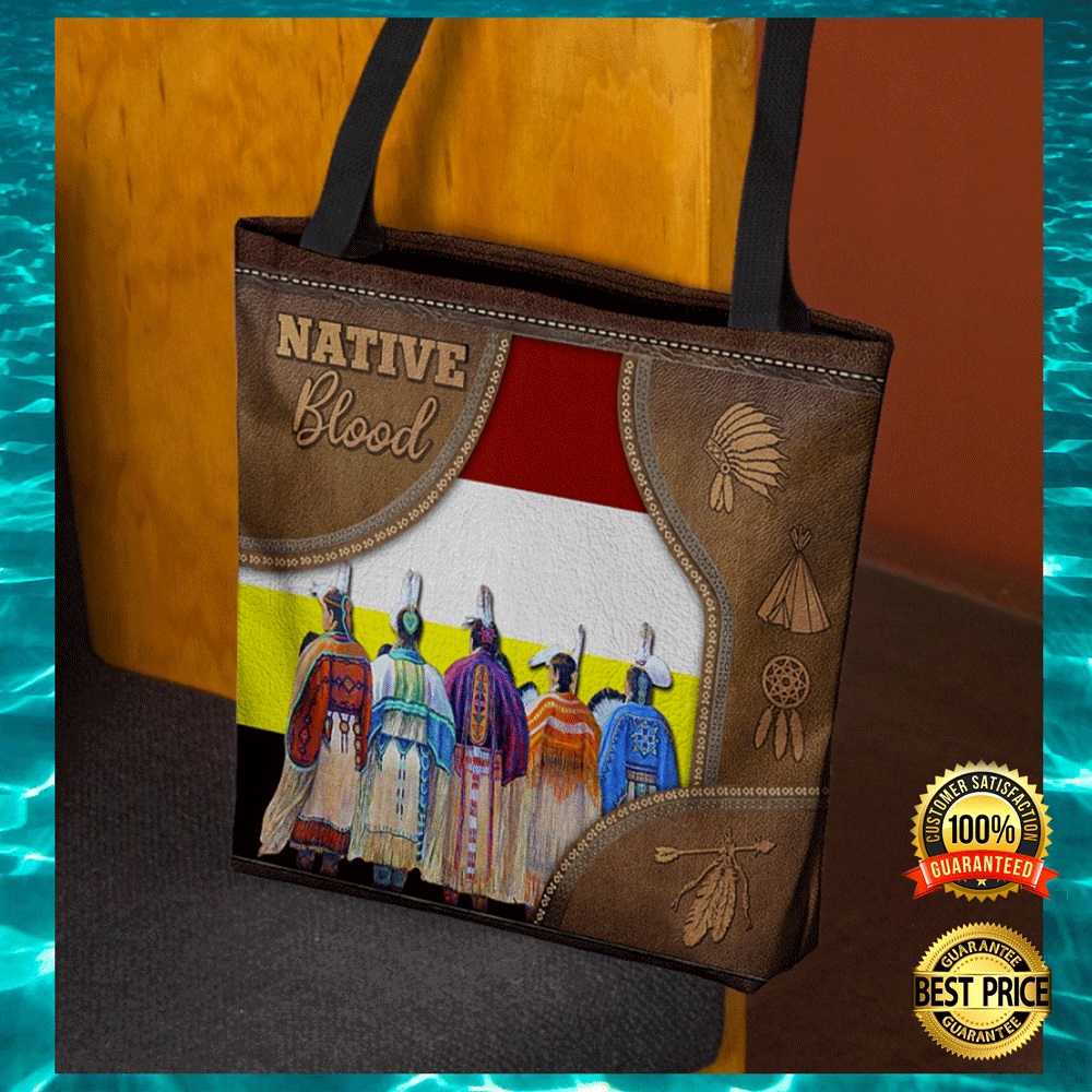 Native blood tote bag1