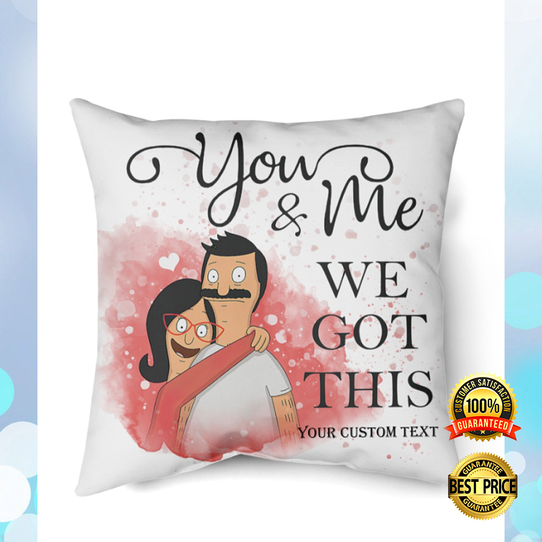 Personalized you and me we got this pillow 4