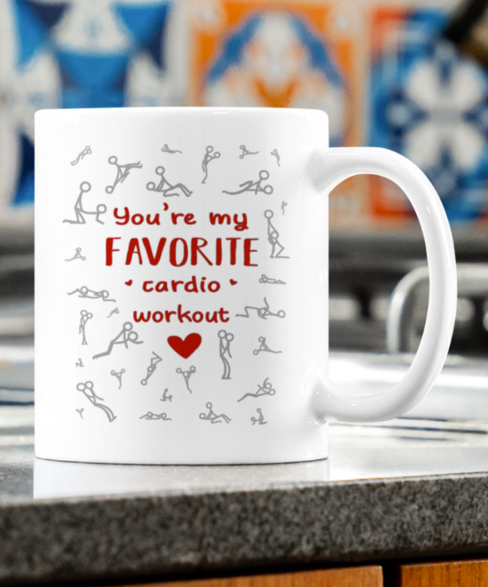 You're My Favorite Cardio Workout Mug 2