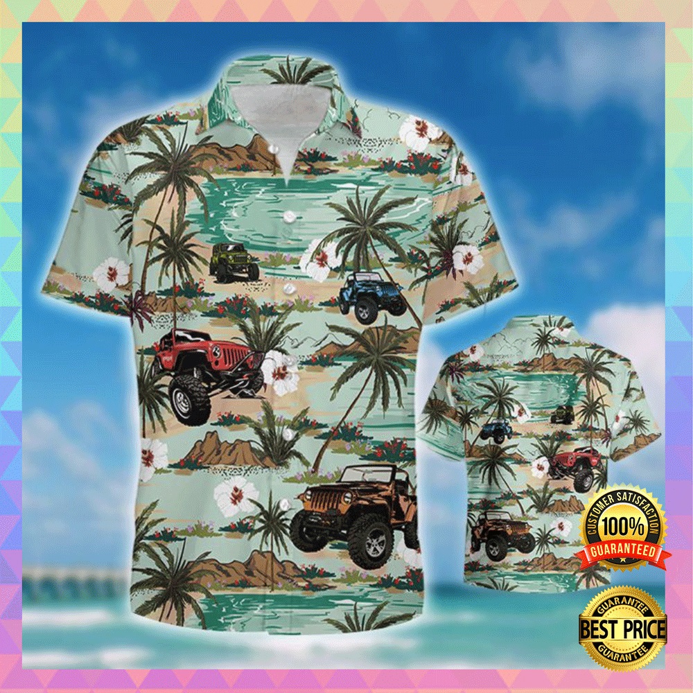 Jeep Car Hawaiian Shirt 1