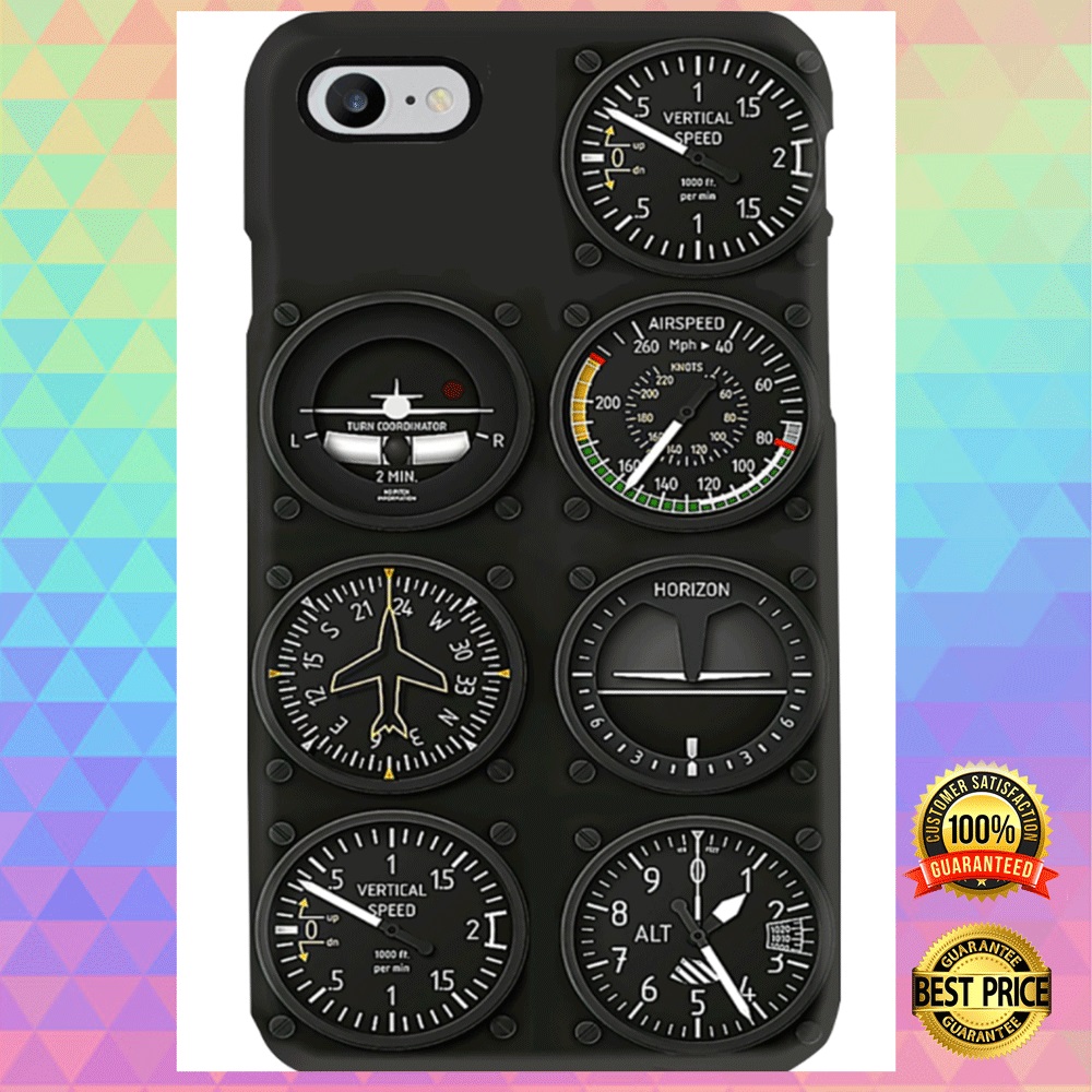Pilot Six Flight Instruments phone case2