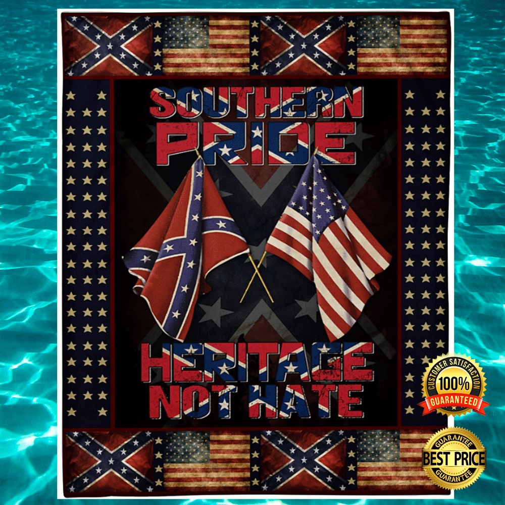 Southern Pride Heritage Not Hate Blanket 4