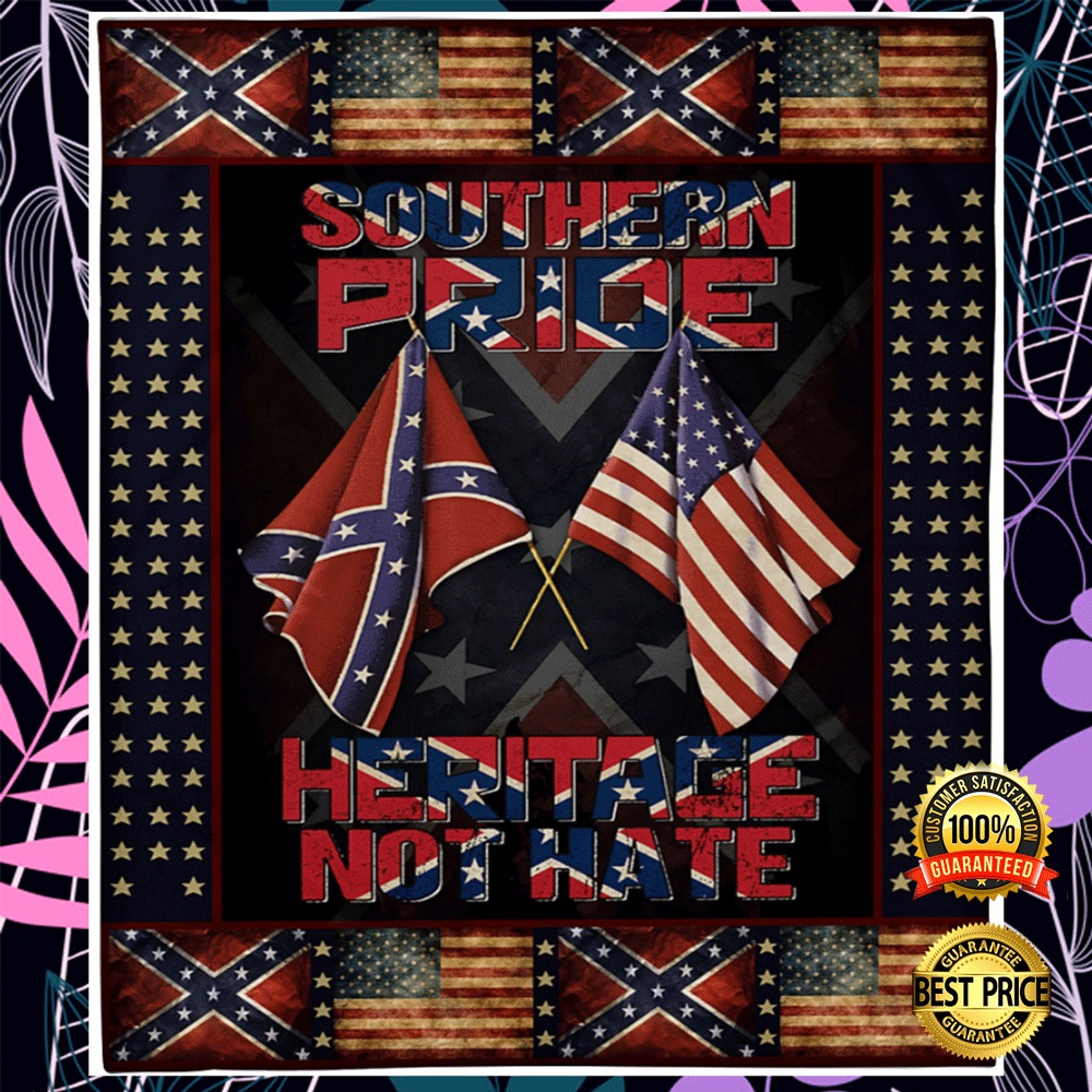 Southern Pride Heritage Not Hate Blanket 1