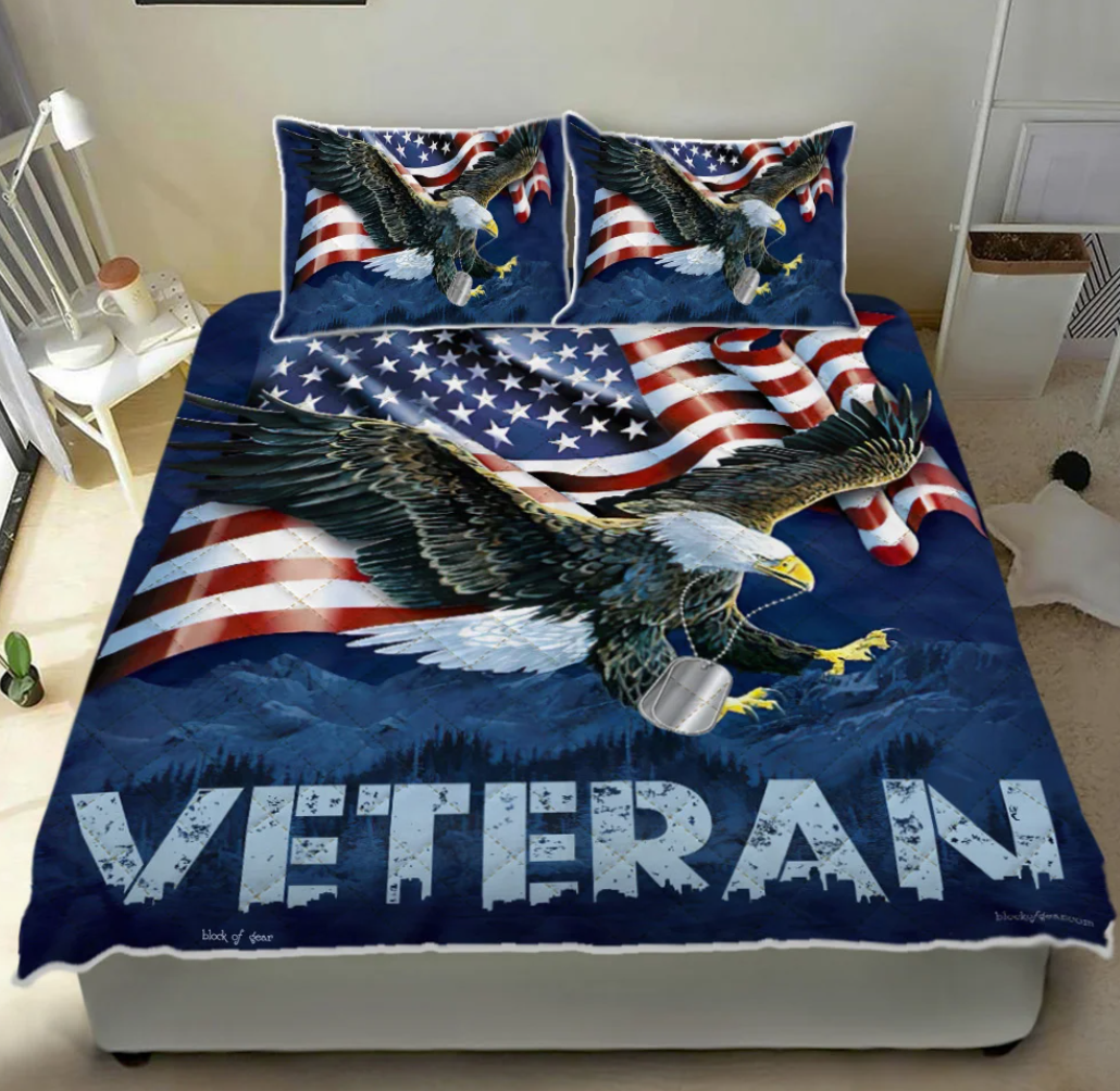 American Eagle veteran bedding set 1 1