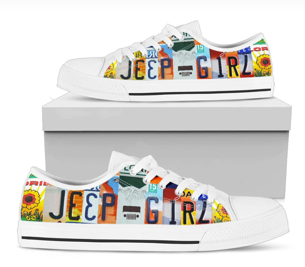Jeep girl low top shoes