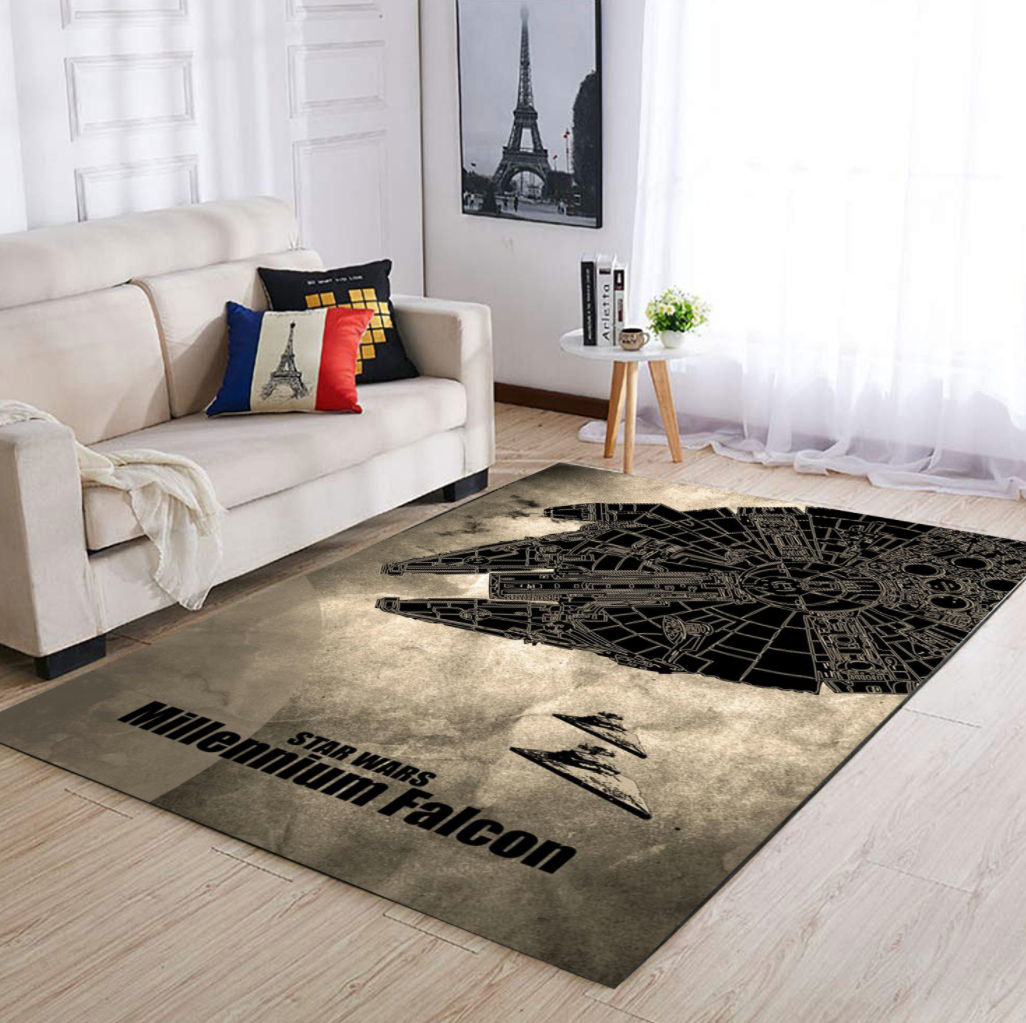 Star Wars Millennium Falcon rug 1