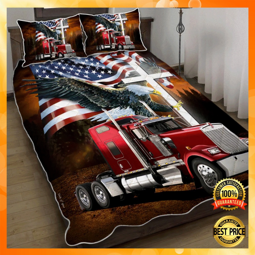 Jesus American Eagle trucker beding set1