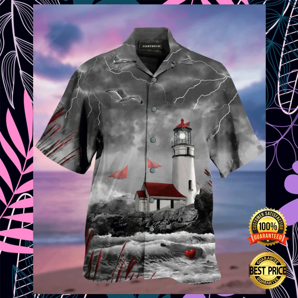 Lighthouse hawaiian shirt2