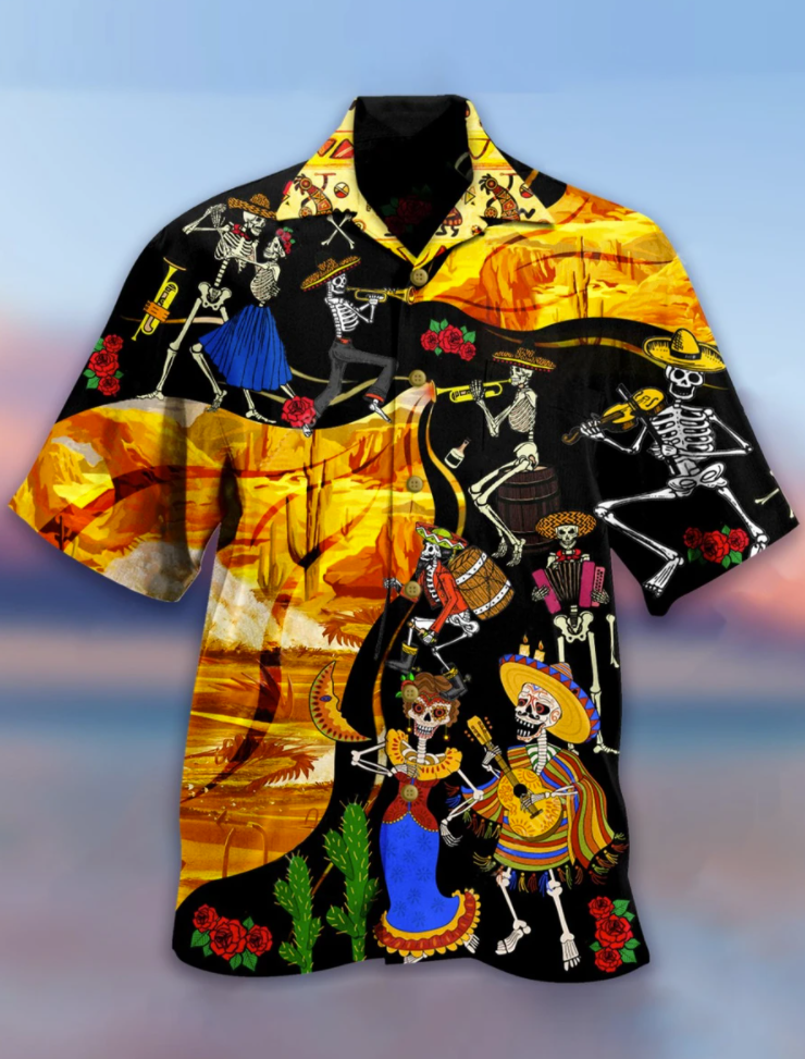Mariachi Mexican hawaiian shirt