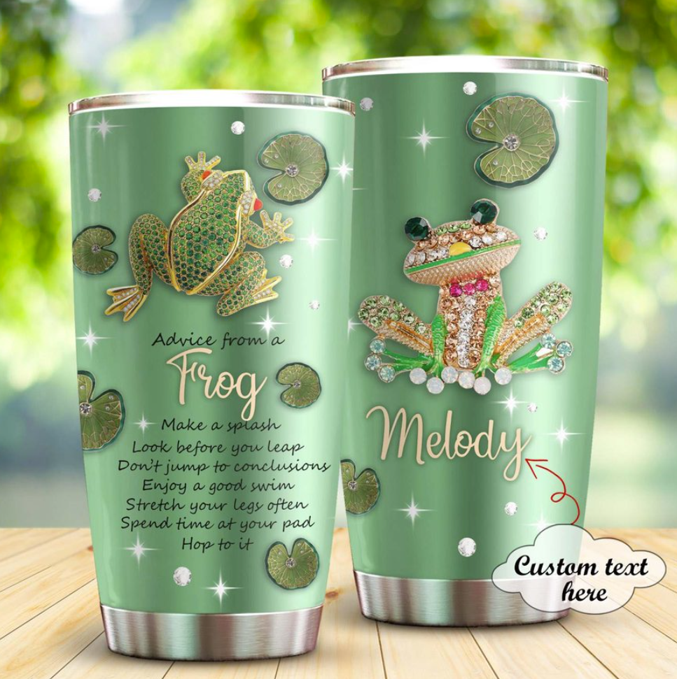 Personalized advice from a frog tumbler