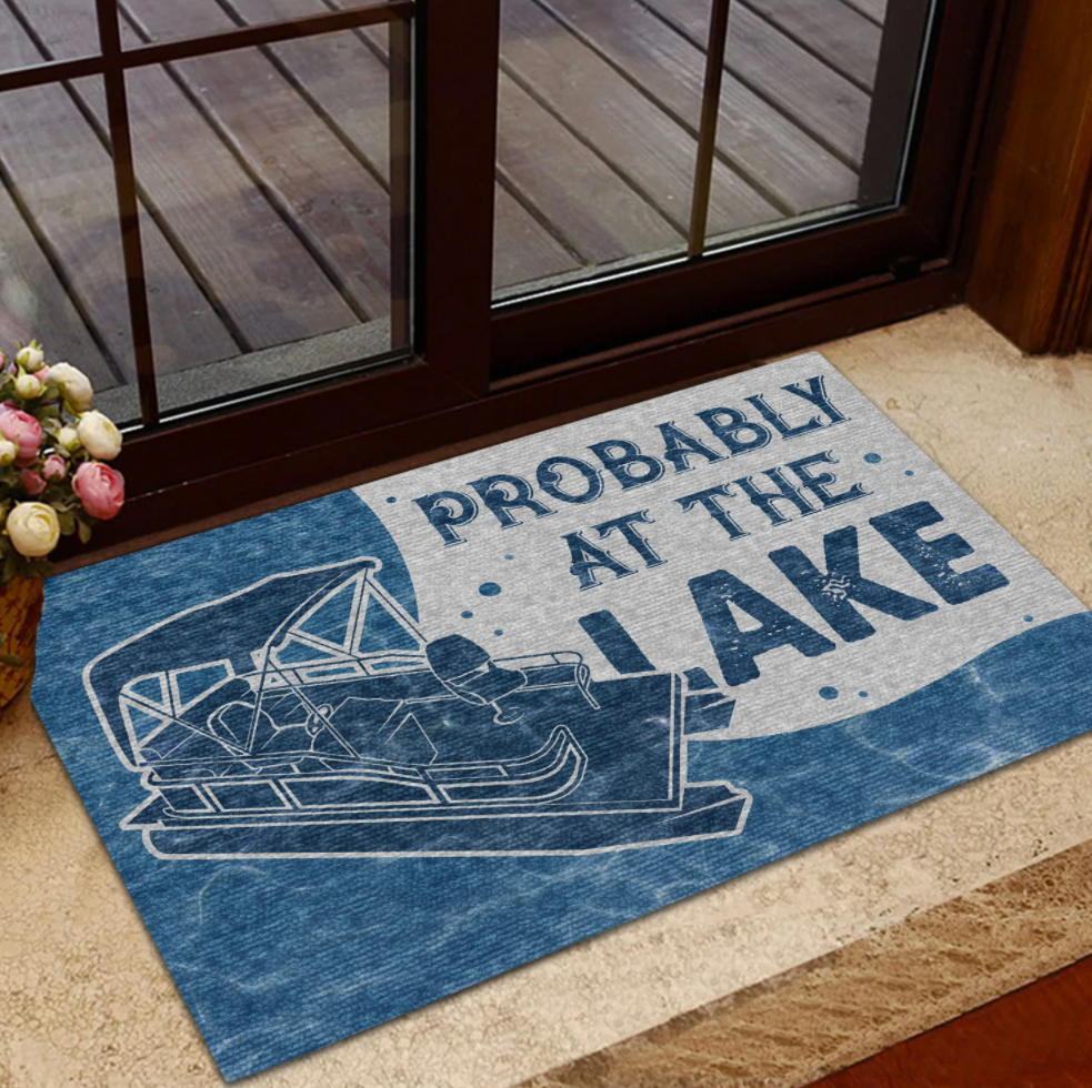 Probably at the lake doormat 1