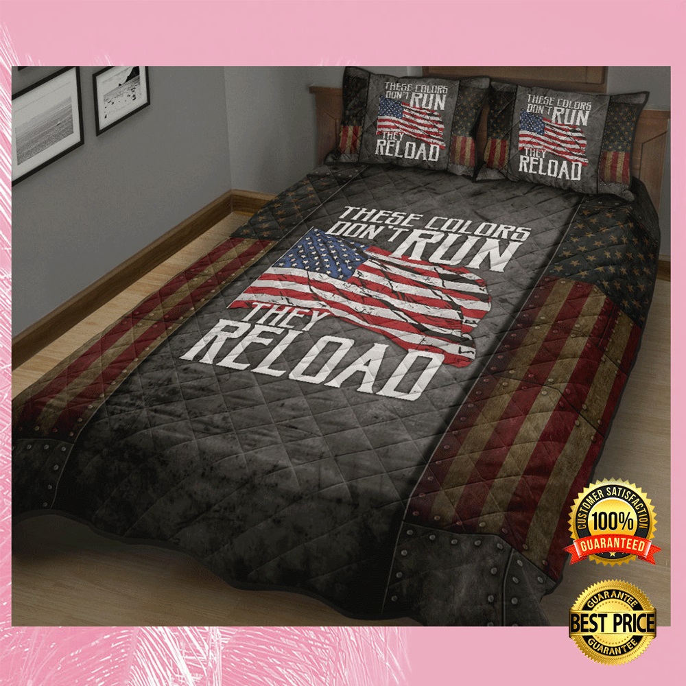 These colors dont run they reload bedding set1 1