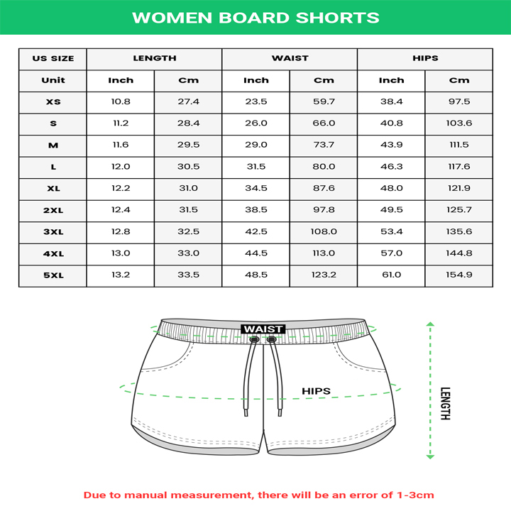 Women Board Shorts 